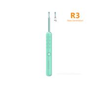 (R3 Bleu) Nettoyeur d'oreilles X3 R3 Smart Visual Ear Sticks Otoscope 300W Endoscope Outil d'élimination