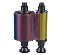 R3011 Evolis YMCKO Color Printer Ribbon - 200 prints, Fournitures de bureau