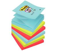[R3306SMI] Post-it Lot de 6 Bloc-notes adhésifs Super Sticky Z-Notes 76 x 76 ...