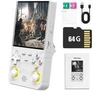 R36 Portable Game Console,Écran IPS De 4 Pouces, avec Système Linux Open Source,WiFi,Batterie 3000mAh,21 000 Classic Games,64GB