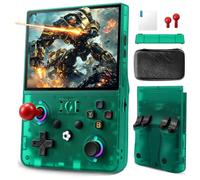 R36Max 2 Console de Jeu rétro Portable, écran IPS HD Extra-Large de 4,5 Pouces, Batterie 4000 mAh, Nouvelle Version améliorée 2026, Lecteur de Jeux vidéo portatif (64G Vert)