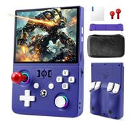 R36Max 2 Console de Jeu rétro Portable, écran IPS HD Extra-Large de 4,5 Pouces, Batterie 4000 mAh, Nouvelle Version améliorée 2026 R36s, Lecteur de Jeux vidéo portatif(64G Violet)