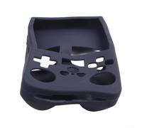 R36MAX Coque rétro pour console portable - Bouclier intégral en silicone anti-rayures (bleu nuit)