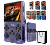 R36S Console de Jeu Portable,Carte TF 64 Go,20000 Jeux rétro,écran IPS de 3,5"",Console de Jeux rétro,Batterie de 3500 mAh