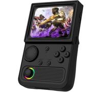 R36T Console de jeu portable rétro, système EmuELEC/Linux, écran IPS de 3,5" avec 64 Go intégré de plus de 18 000 jeux classiques, prend en charge le Wi-Fi 5G, les combats en réseau et la manette sans