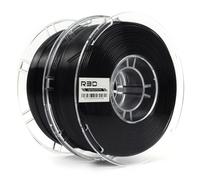 R3D Filament PLA noir haute vitesse de 1,75 mm, 1 kg, filament pour imprimante 3D pour impression haute vitesse de 30 à 600 mm/s, précision dimensionnelle +/- 0,02 mm, bobine en plastique de 2 KG