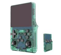 R40S Pro Retro Handheld Game Console, 3.5-inch HD Color Screen RK3326 1.5GHz, OTG HDMI Output Linux Open-Source System Portable Handheld Video Gaming Console with Dual Joysticks