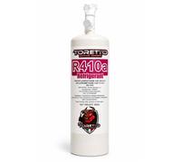 R410A 800g recharge climatisation gaz refrigerant bouteille robinet 5/16""
