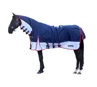 R462 John Whitaker Rastrick V2 Airflow Tapis pour cheval avec col fixe - Tailles 130 à 2,1 m - Parfait pour les conditions météorologiques imprévisibles (5'0/105)