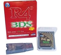 R4i 3DS RTS Carte Red rouge R4 3DS SDHC Linker pour 3DS 2DS DSi NDSL avec un étui de protection de carte de jeu gratuit