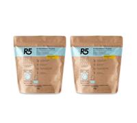 R5, Percarbonate de Sodium en Poudre, 1 Kg, Blanchissant Naturel, Détachant et Assainissant Multi-Usage pour Lave-Linge et Lave-Vaisselle - Entretien Machine, Inodore, 2 x 500 g