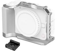 R50 V Cage Pour Appareil Photo Pour Canon R50V, Poignée Ergonomique Intégrée, Plaque Qr Pour Arca, Trou Fileté 1/4""-20, Trous 3/8""-16 Pour Arri, Prise De Vue Verticale (Argent) - 5428[Z303]