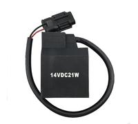 R510-5 R210-9 Pilot Travel Fast and Slow Gear Solenoid Valve Coil DC24V DC12V 21W(DC12V with Wire Plug)(Dc12v With Wire Plug)