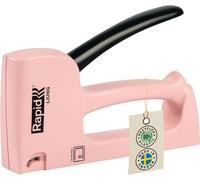 R53 Ljung-Agrafeuse Tapissier,Fabriquée en Suède,Structure en Plastique 90% Recyclé & Pièces d'Usure 100% Métal,Compatible avec les Agrafes N°53 4-10 mm,Coloris Rose (5001616)