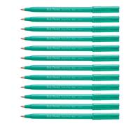 [R56/B-RGE-12] Pentel Lot de 12 Stylos roller encre Ball R56 Pointe Fine Rouge