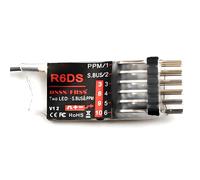 R6DS 2.4G 6CH DSSS & FHSS Récepteur de télécommande pour RadioLink AT9 AT9S AT10 Support SBUS PPM PWM