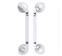 R6FA 1 paire de supports de voiture à ventouse pour mini-résistance aux vibrations