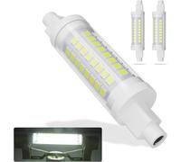 R7S LED 78mm,Bianco freddo 6000K 7W non Dimmerabili Lampadine LED R7S 700LM AC 190-260V,Equivalent 70W J78 R7S Lampadine Alogene