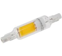 R7s LED barre lumineuse 78mm verre 360° 460lm blanc neutre