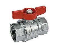 R851 Vanne avec raccords pour poignée papillon F-F R851X021 1/4"GIACOMINI