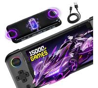 R900 Console de Jeux rétro Console Portable 15000+ Jeux Console Rétro Connectable à la TV,19 émulateurs,écran LCD IPS 720*1280P de 5 Pouces Console Retrogaming,Système Linux,Batterie 3500mAh (Noir)