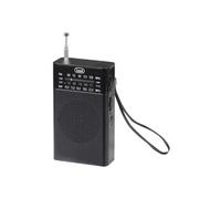 Trevi Radio portable RA7F15 – analogique FM/AM – noir