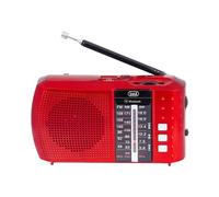 Trevi Radio portable RA7F20BTR – Bluetooth, FM/AM/SW – Rouge