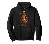 RA Egypt Solar God Mythologie Fantasy Deity Art Illustration Sweat à Capuche