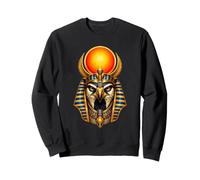 Ra Sun Disk Falcon God Art Mythique égyptien Antique Sweatshirt
