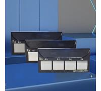 RA0 86 3 Échantillon de comparaison de rugosité 0 0250 Kit standard de polissage externe plat avec 4 niveaux de rugosité pour l'évaluation du traitement (meulage plat)