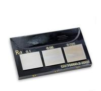 RA0 86 3 Kit d'échantillon de comparaison de rugosité comprenant 4 pièces de polissage pour l'analyse de la finition de surface dans plusieurs méthodes de traitement (meulage)