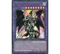 RA02-DE021 - Dragon noir aux yeux rouges - Ultra Rare - 1ère édition - Allemand - 25th Anniversary Rarity Collection II - Avec protection d'expédition MZTCG