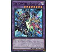 RA04-DE054 - Les magiciens sombres - Super Rare - Allemand - 1ère édition - Quarter Century Stampede - Avec protection d'expédition MZTCG Yugioh