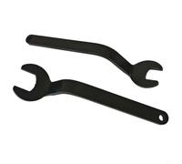 RA1152 Clés à molette cryptées pour routeur Bosch 1617EVS 1619EVS 1613 MRF23EVS, conception incurvée pour un accès serré, verrouillage sécurisé, lot de 2 pièces de 16 mm et 24 mm