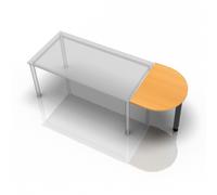 RA60 G - tablette d'extension 60x80 Hêtre