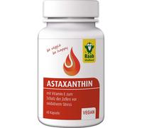 Raab Vitalfood Algue Astaxanthine 60 gélules végétales sans gélatine