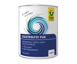 Raab Vitalfood Électrolyte Pur Poudre Vegan Sans Gluten 170g