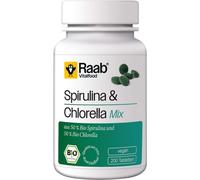 Raab Vitalfood Spiruline+Chlorella comprimés200 pc