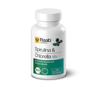 Raab Vitalfood Algue Spiruline + Chlorella 440mg Bio 200comp