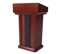 RAABYU Lectern Podium Stand Podium Stand Portable Podium Stand Wooden Lecterns Pulpits for Churches Teacher Speakers School Seminar Conference Podiums Has Many Uses