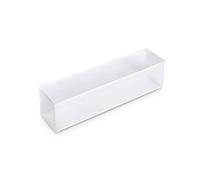 raaco 114653 55 A9-3 Godet en PP, Transparent, 47 x 39 x 163 mm