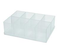 raaco 136501 80 8xBA8-1 Godet avec Plateau, Transparent