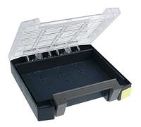 raaco 138260 Boxxser 55 4x4-0 Mallette de rangement, Bleu/transparent