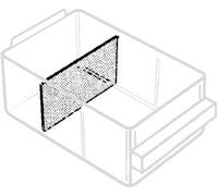 Raaco Séparations pour rayonnage à tiroirs 150-02 87 x 49 mm 24 pièces