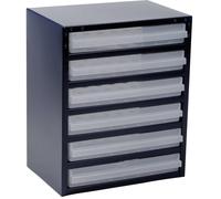 raaco 250/6-3 Réservoir pour petites pièces (l x H x P) 357 x 435 x 255 mm