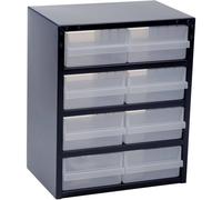 raaco 250/8-2 Réservoir pour petites pièces (l x H x P) 357 x 435 x 255 mm