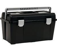 raaco 715164 33 Boîte à outils avec plateau amovible, Noir/gris