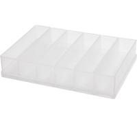raaco A 9-3 Insert de coffret de rangement (L x l x H) 238 x 168 x 47 mm Nombre de compartiments: 6 Piece Contenu 1 pc(s)