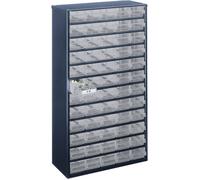 raaco Armoire à tiroirs (L x l x H) 150 x 306 x 552 mm Nombre de compartiments: 60 séparations variables Contenu 1 pc(s)