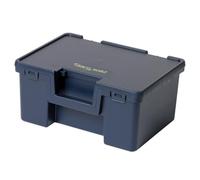 Raaco Boîte à Outils Solid 1, 17.5 x 27.5 x 12.5 cm, rangement atelier | Boîte Empilable en Plastique avec Poignée de Transport, 17.5 x 27.5 x 12.5 cm, Capacité jusqu’à 15 kg, Pour atelier et garage